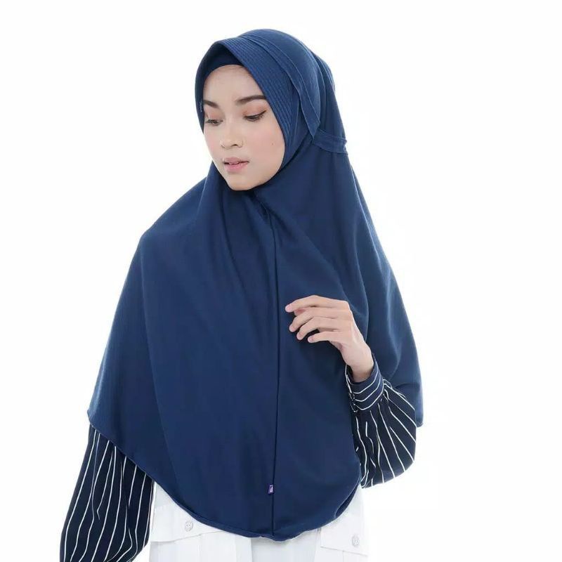 Kerudung Sekolah Instan Hemy LX Rabbani ORI