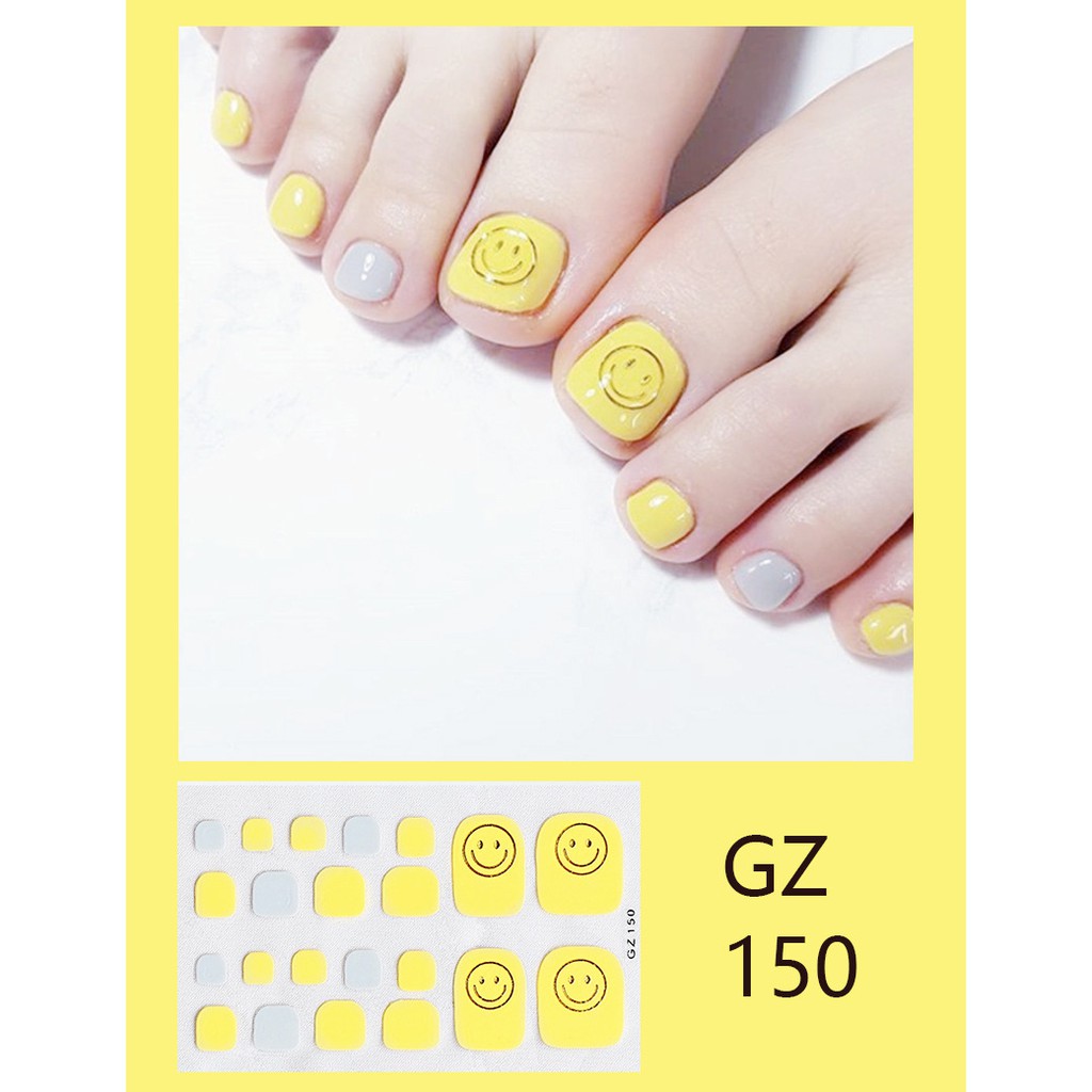 Gz066-081 Stiker Kuku Palsu 3D Bahan Akrilik Untuk Nail Art