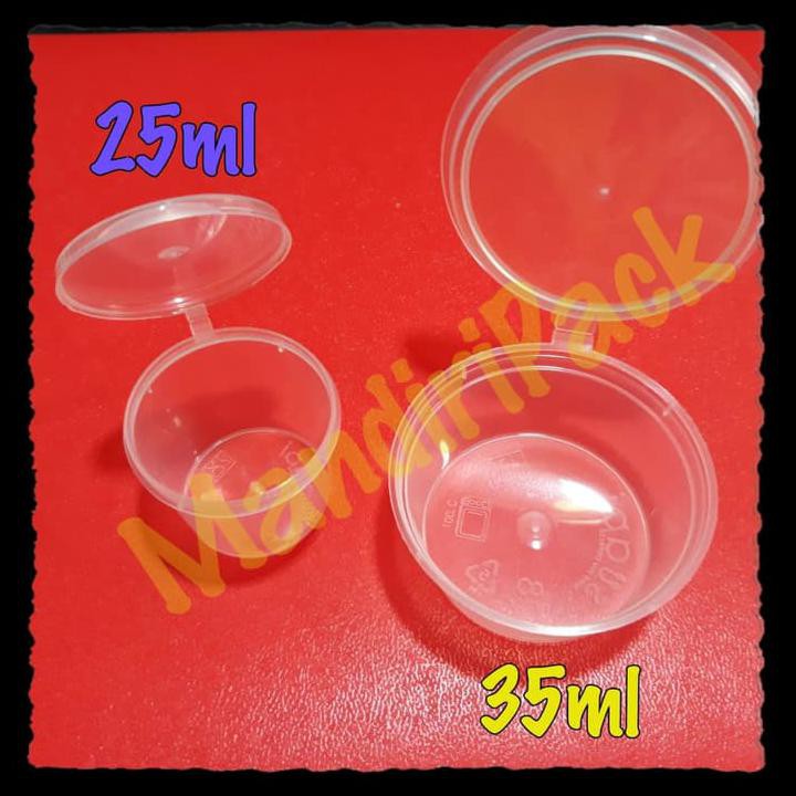 

Yo2F Cup Sauce / Tempat Saos, Sambal, Mayones 35Ml "Suapi" Isi 50 Pcs Xsy4