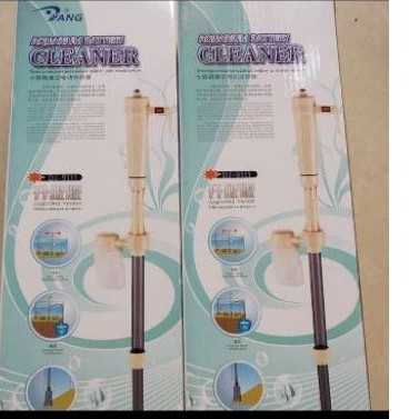 Cleaner Aquarium Baterai Penyedot Kotoran Air Aquarium
