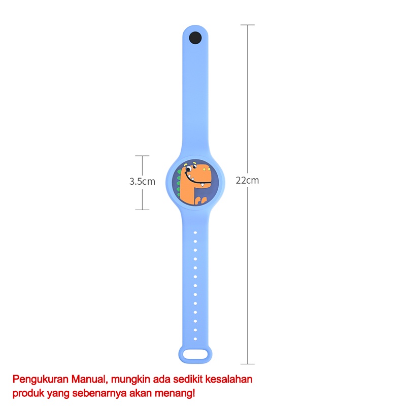 Jam anti nyamuk anak/Gelang Bentuk Jam Tangan Bayi Clip Anti Nyamuk  Anak Karakter kartun Lucu Anti Air/Gelang anti nyamuk anak led L213