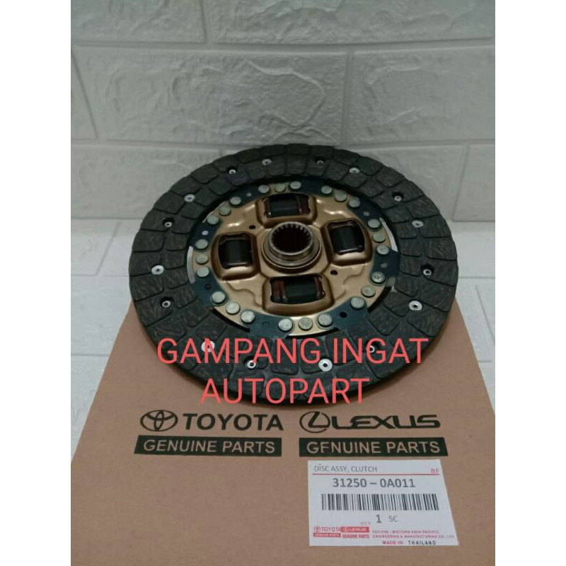 Kampas Kopling Clutch Disc Toyota Corolla Great Vios Soluna Yaris Altis Grade A