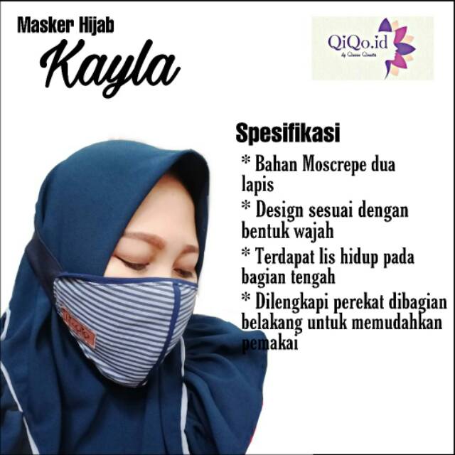 Masker kain by QIQO. Id