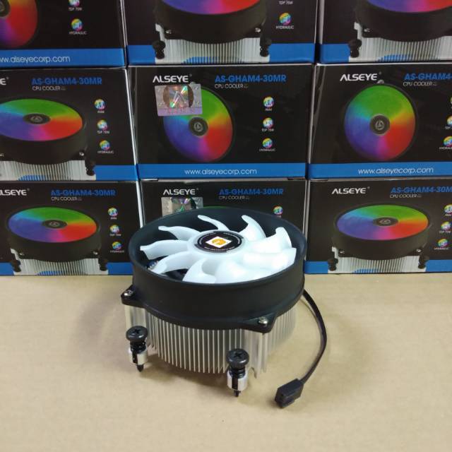 Alseye CPU Cooler AS-GHAM4-30MR Auto RGB / Fan Prosesor AMD