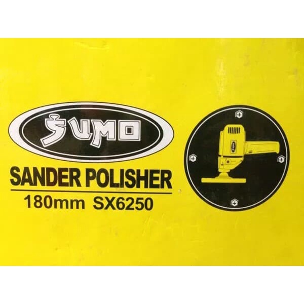 Mesin Poles Mobil Sumo Sander Polisher SX 6250