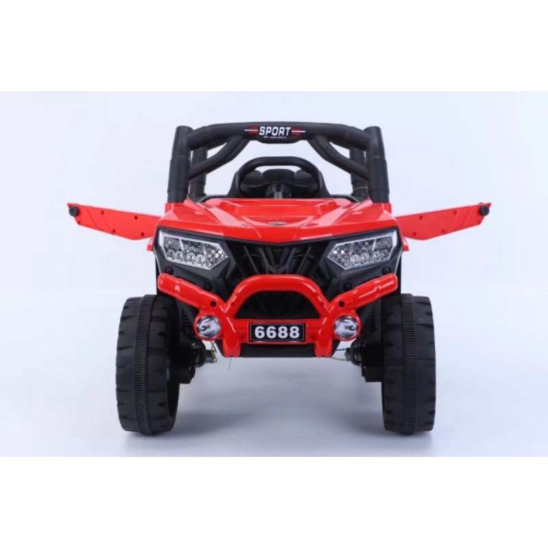 MOBILAN AKI YUKITA 6688 JEEP RAFT 12VOLT~ MOBILAN MAINAN ANAK~MOBIL AKI ANAK