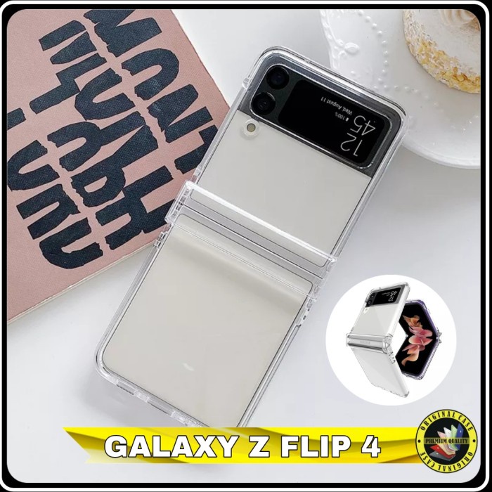 Casing Samsung Galaxy Z Flip4 5G Flip 4 Crystal Clear Transparent