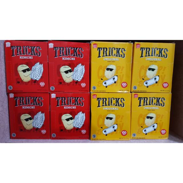 

READY STOK Tricks snack kentang Kimchi / Original / Asian BBQ