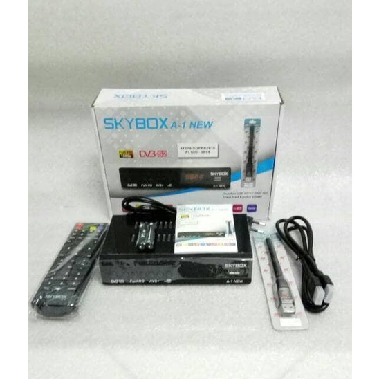 Receiver Parabola Skybox A1 New - Dongle Wifi