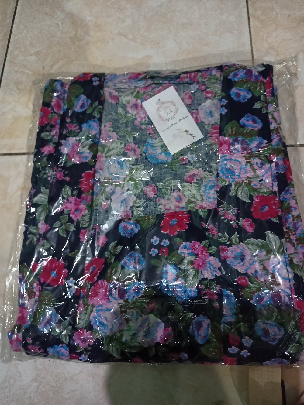 Rnb Panjang Kembang Desa Jepang Floral Kutubaru Modern Instan Batik Oribylala Bunga Kartini Flower