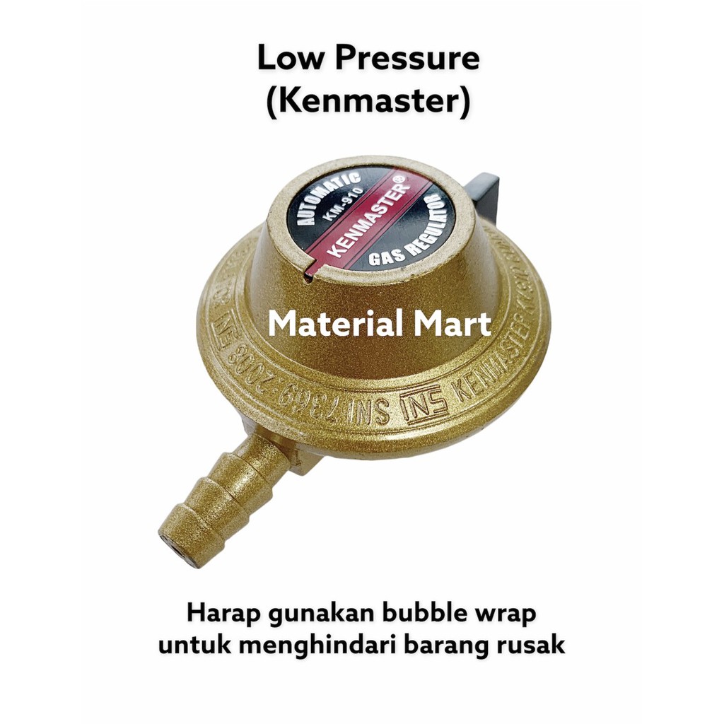 Regulator Low Pressure | Kepala Gas Tekanan Rendah | Kosangas Meter | Material Mart