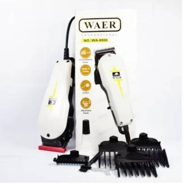 Waer WA-8088 Alat Cukur Rambut Hair Clipper Electrik