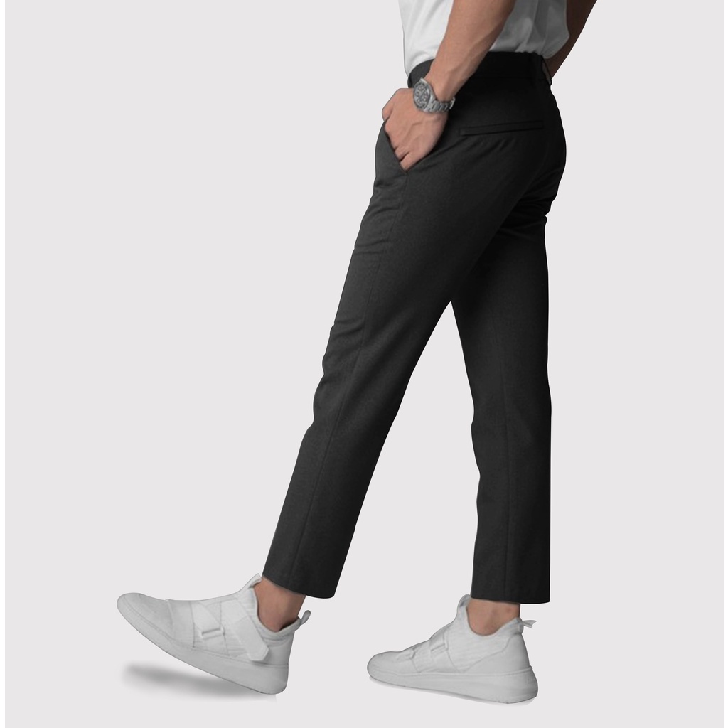 Celana Bahan Formal Slim Fit - Dritto Ankle Pants