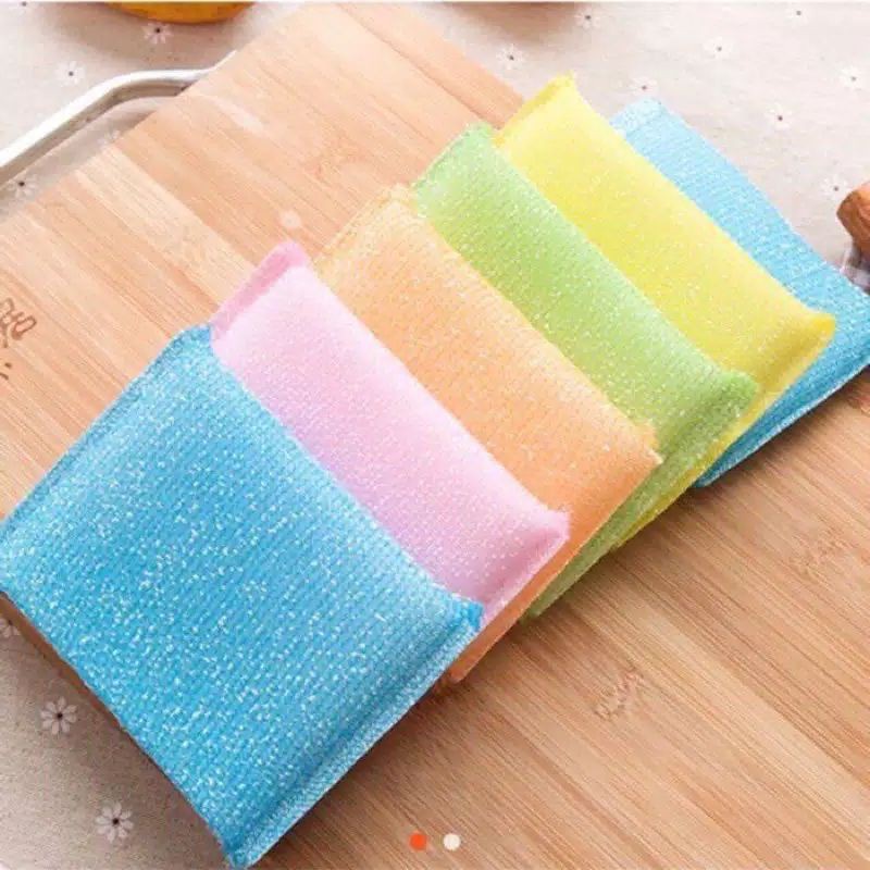 (HK_88)READY SPONS CUCI PIRING /SPONGE / BUSA WARNA WARNI (SUPER MAGIC SPONGE) SUPERMURAH TERLARIS