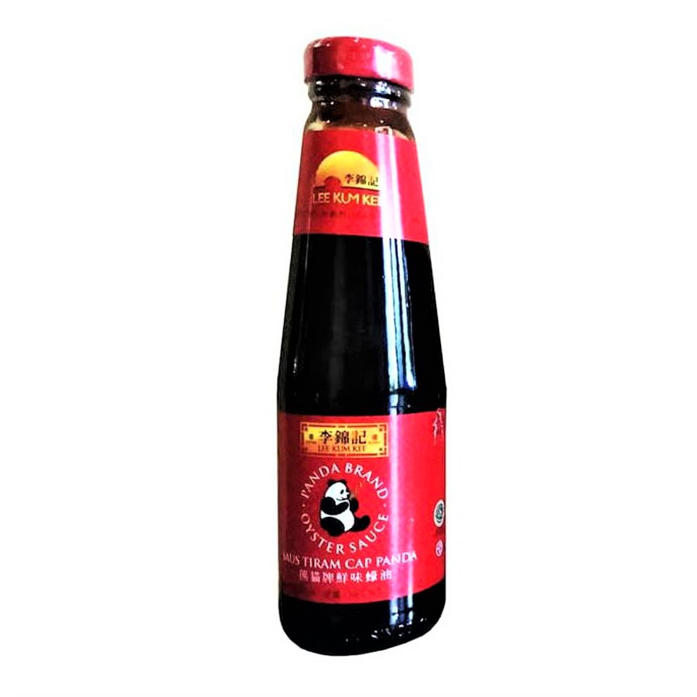 

SAUS SAOS TIRAM CAP PANDA LEE KUM KEE 255 ML BOTOL OYSTER SAUCE SUPER