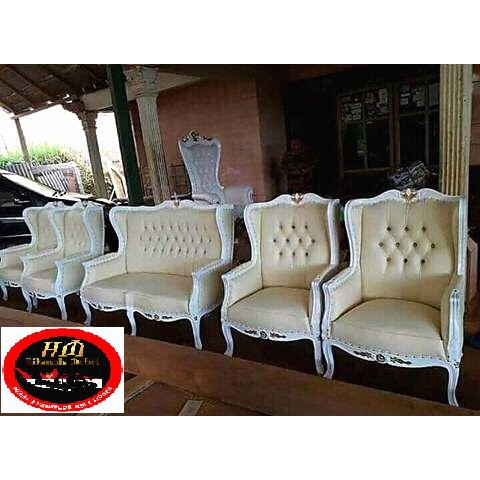 kursi set pelaminan minimalis modern