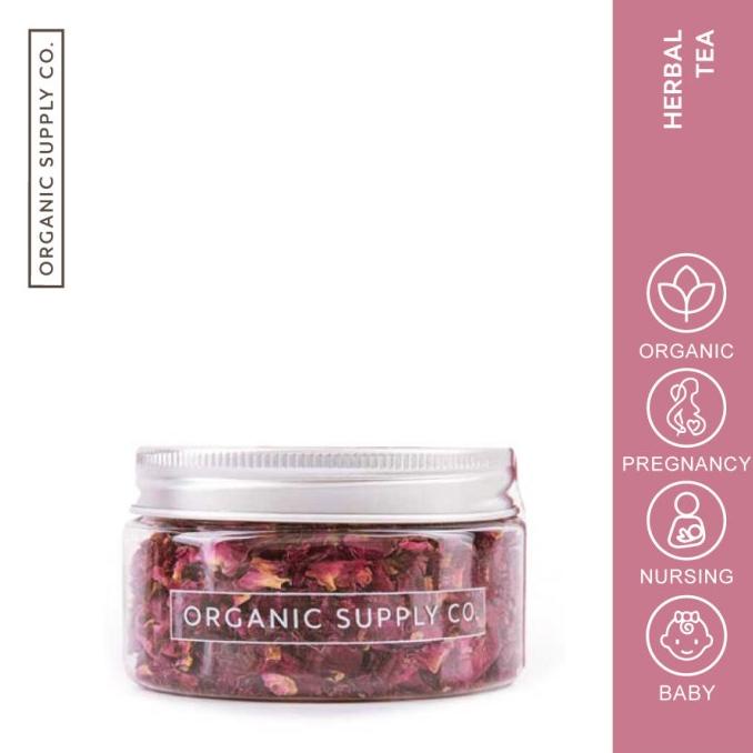 

Organic Supply Co - Rose Petals Organic - Food Grade - 10Gr Asli