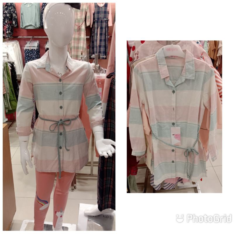 Kemeja Anak cewek Original EXIT KIDZ