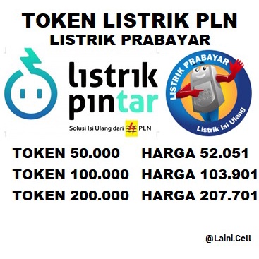 Token Listrik Promo Termurah 50K 100K 200K 50RB 100RB 200RB 50.000 100.000 200.000