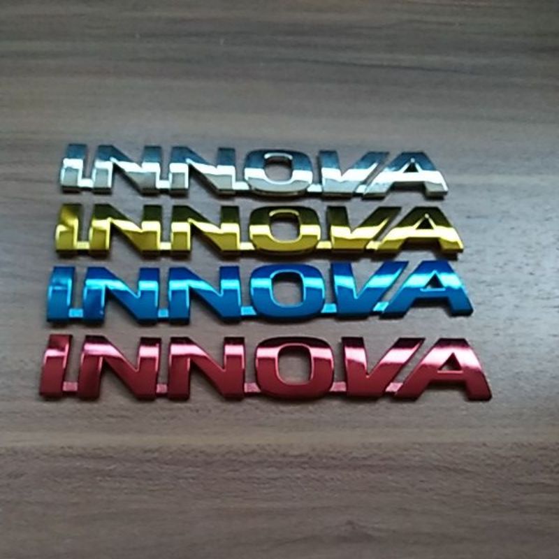 Emblem tulisan innova