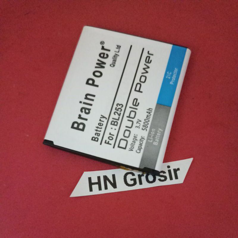 Baterai batre Lenovo A1000 A2010 BL253 BL233 K920 BL-253 double power
