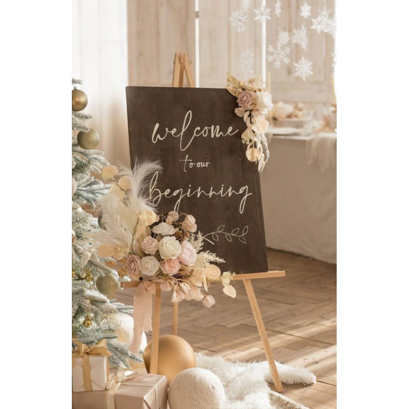 Stand foto for wedding Decoration