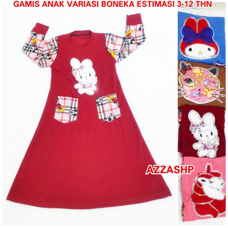 Gamis Anak Variasi Boneka