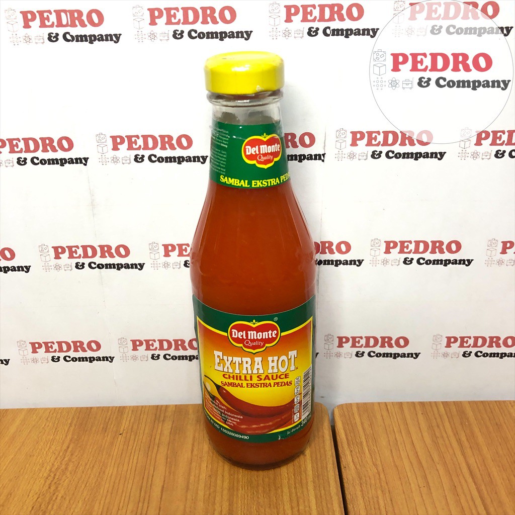 

Del monte extra hot chilli sauce 340 ml - saos sambal extra hot