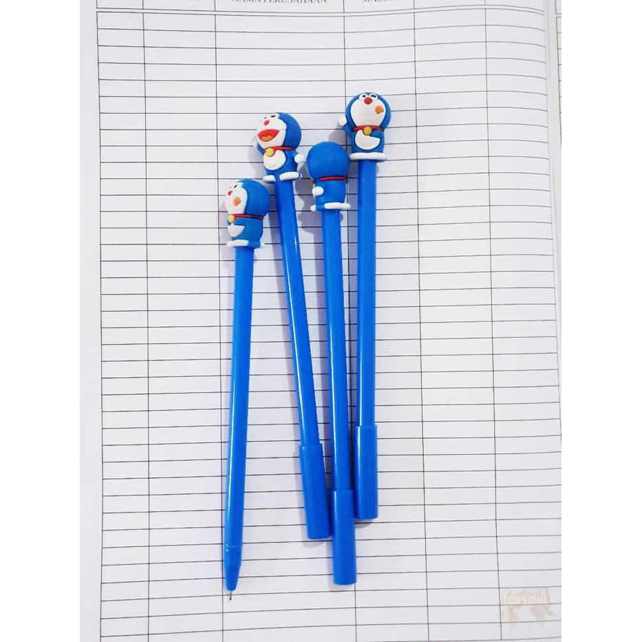 

Mantul Pulpen Doraemon / Gel Pen Karakter Kucing Pulpen Biru Souvenir Pena Keren