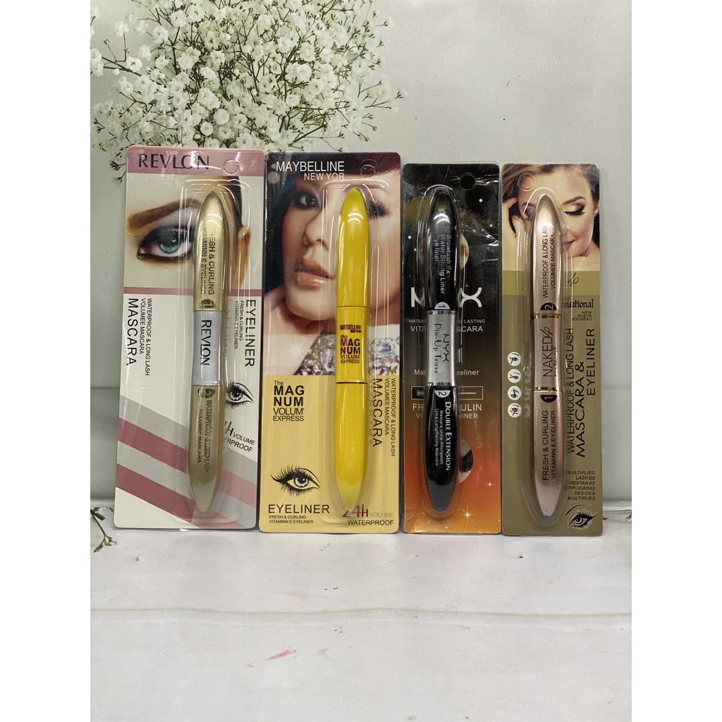 MASKARA &amp; EYELINER 2 IN 1 / MASCARA + EYELINER 2 IN 1