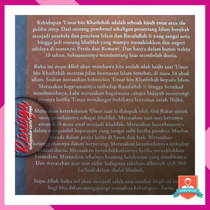 [3 BUKU] THE GREAT STORY OF MUHAMMAD ABU BAKAR UMAR [ MAGHFIRAH ]