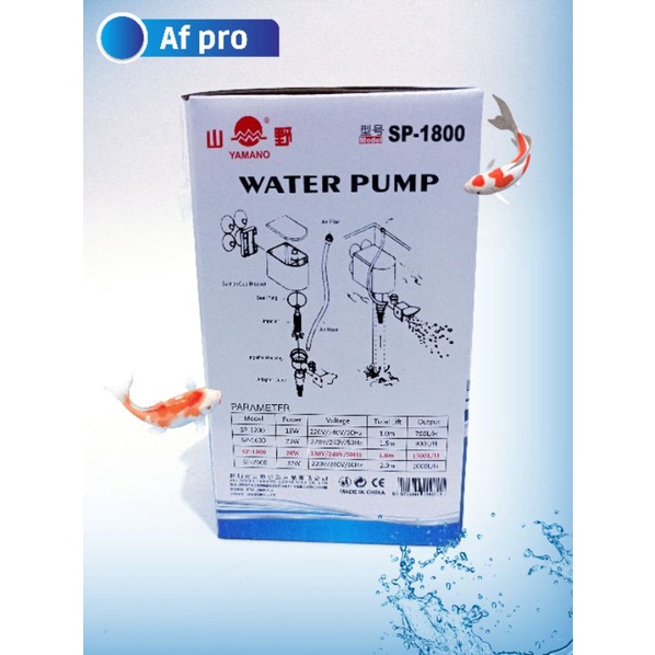 Promo murah Pompa aquarium kolam YAMANO SP 1800