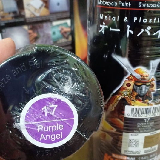 Samurai Paint Kurobushi Cat Semprot Pilox Pilok Warna Ungu / Purple Angel (17) 400ml