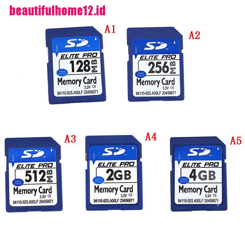 Memory card SD Standar digital 128MB 256MB 2GB