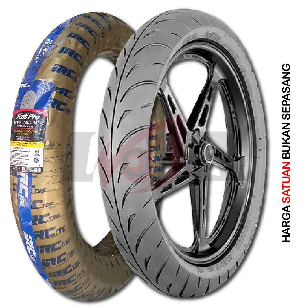 IRC 90/80-17 Fasti Pro Soft Compound Racing Ban Luar Motor Bebek Balap