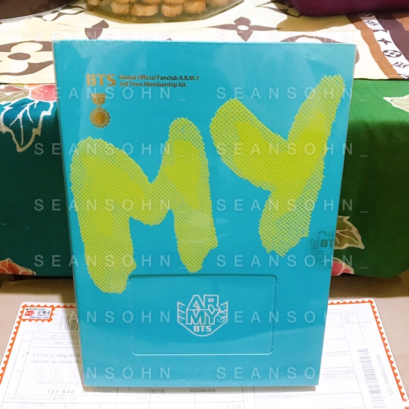 BTS 3rd ARMY MEMBERSHIP KIT