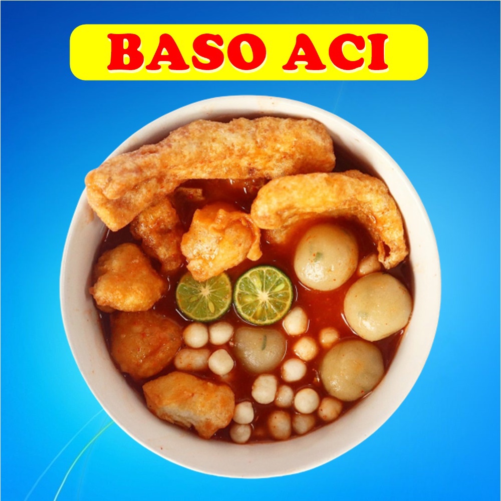 

BASO ACI INSTAN / BAKSO ACI KOMPLIT / BUMBU SPECIAL JSR SNACK