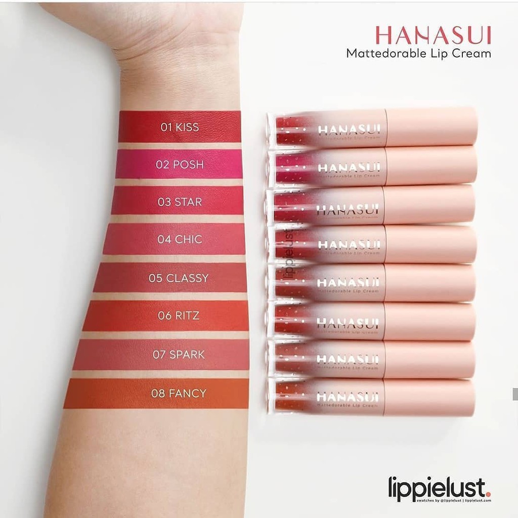 ❤️ MEMEY ❤️ HANASUI Mattedorable Lip Cream 4g