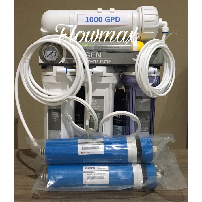 Ro 1000Gpd Eugen Double Pump