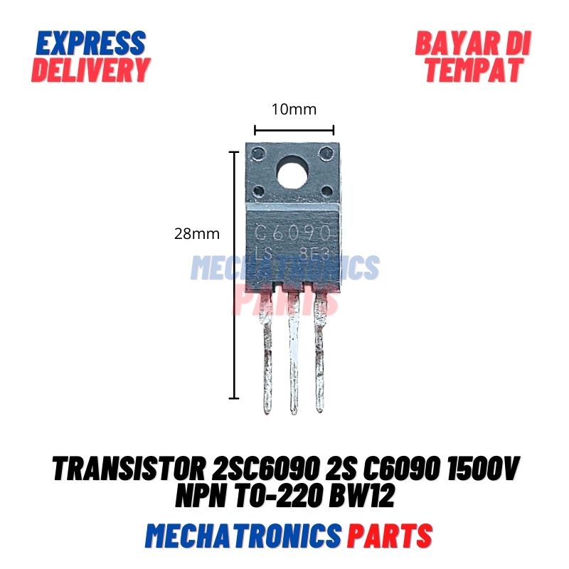 Transistor 2SC6090 2S C6090 1500V NPN TO-220 BW12