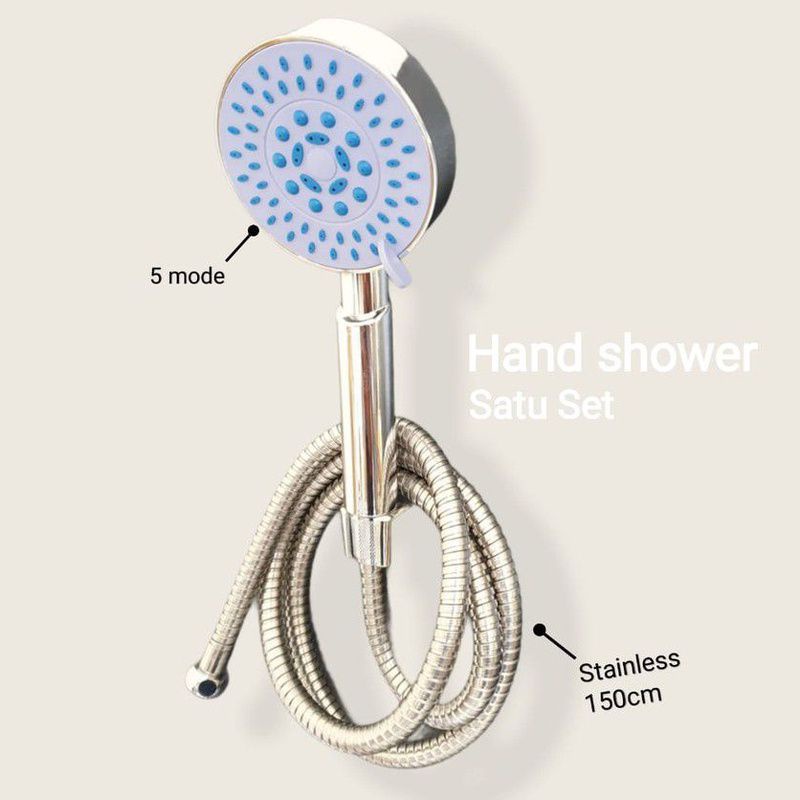 Shower Kamar Mandi  Paket Shower Mandi Variasi Stainless Dan ABS Standard Drad 1/2