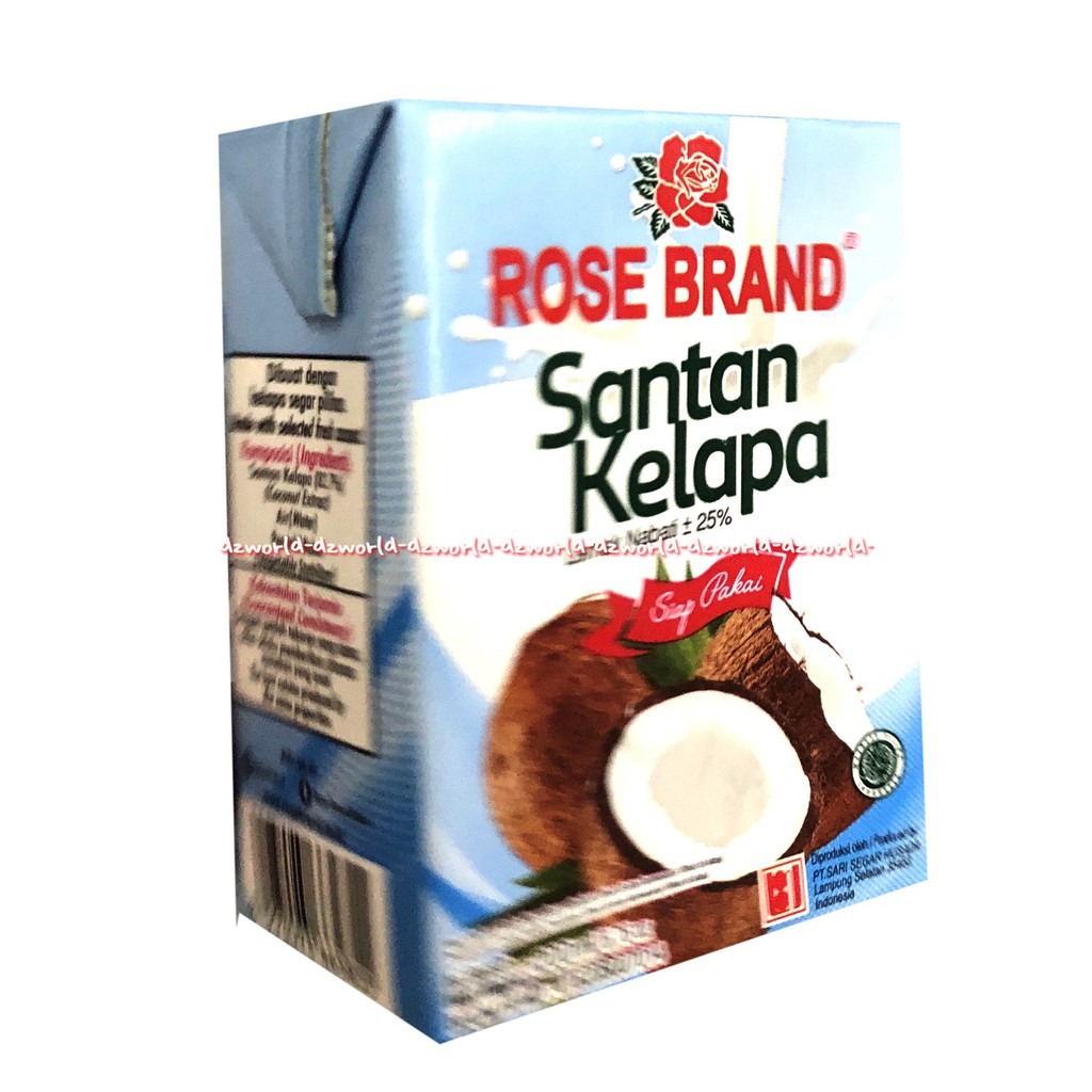 Rose Brand Coconut Cream 200ml Santan Kelapa Instan Siap Pakai