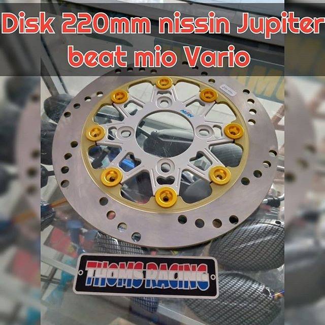 Disk Nissin 220mm thailand Jupiter beat Mio Vario Nouvo