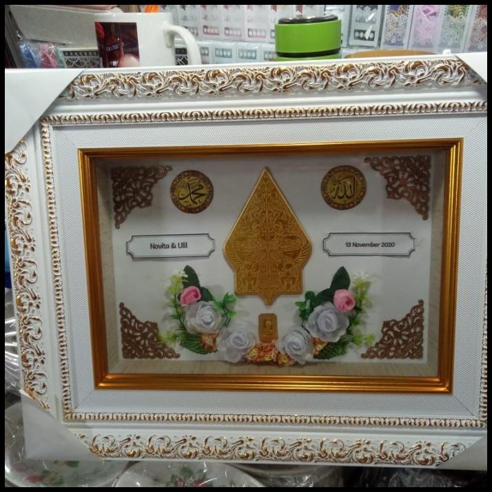 Bingkai Mahar Logam Mulia Replika