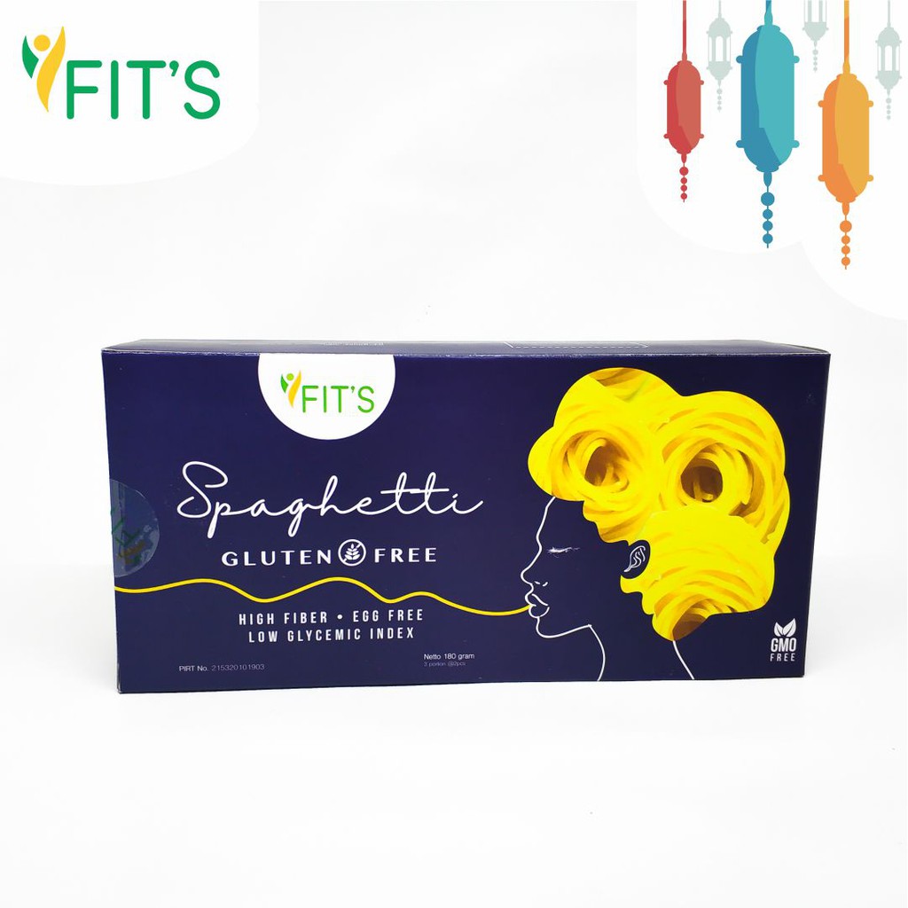 

Spaghetti Bebas Gluten Free Dairy Free Instant Praktis 3 Porsi