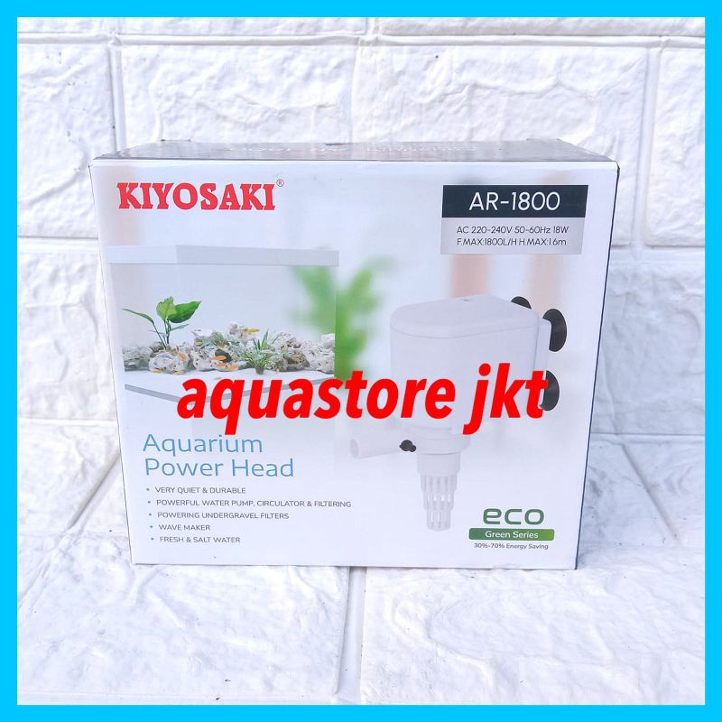 ARMADA AM KIYOSAKI AR 1800 POMPA AQUARIUM CELUP KIYOSAKI ARMADA AM 1800 POMPA KOLAM IKAN AQUARIUM 1800