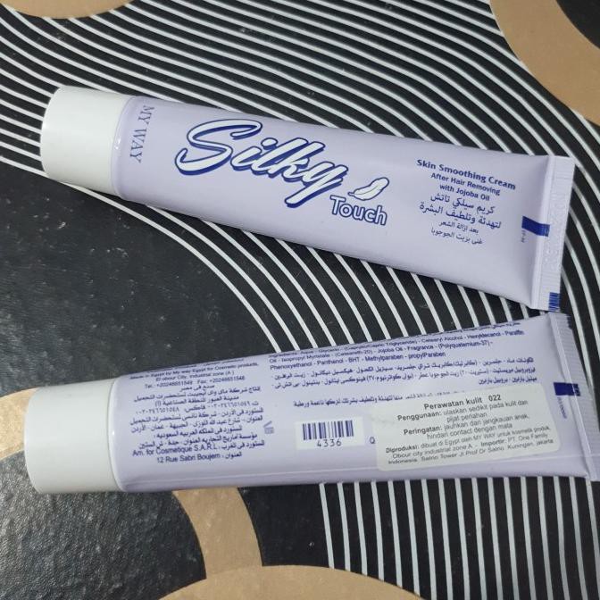 Perontok Bulu Kaki, Hair Removal Cream Silky Touch Myway 40 Gm