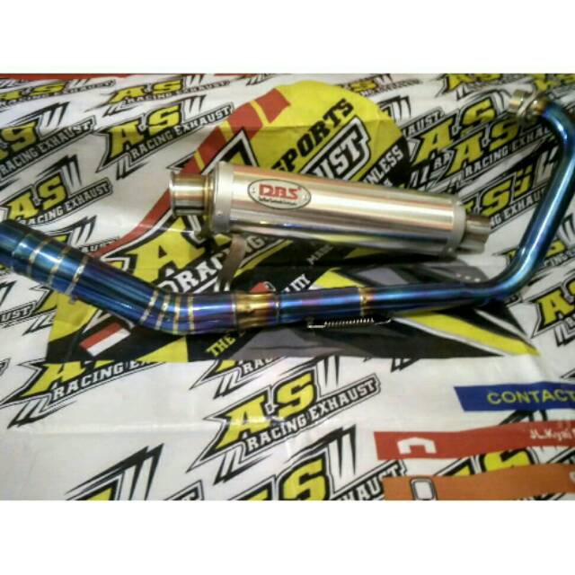 TERLARIS KNALPOT DBS KWS THAILAND SATRIA FU SONIC VIXION CBR R15 BYSON TIGER DLL