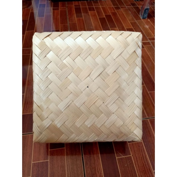 Besek Bambu 22x22 Besek Nasi Besek anyaman Bambu Harga 1pcs