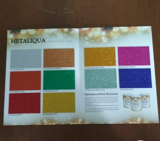 METALIQUA SPARKLING cat decoratif 750 cc